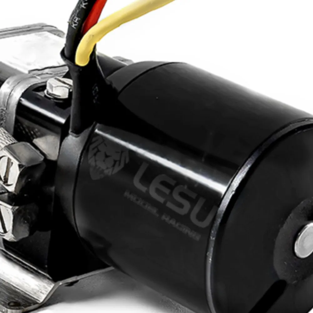 

LESU Metal High Pressure Oil Pump Motor Hobbywing 120A ESC 1/14 for RC Tamiyay Hydraulic Truck Excavator Bulldozer TH16719-SMT3
