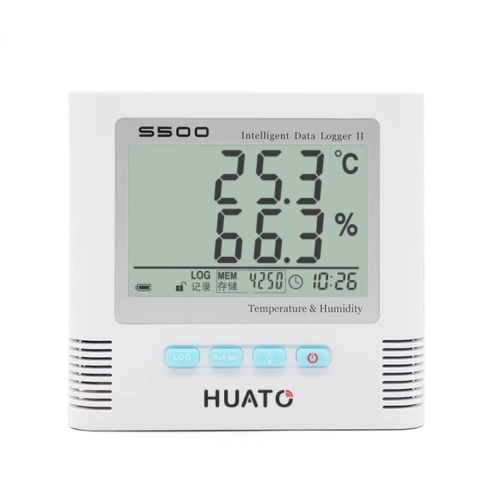 IMPORTED Sensor in Switzerland Temperature and Humidity Data Logger with Deviation Calibration