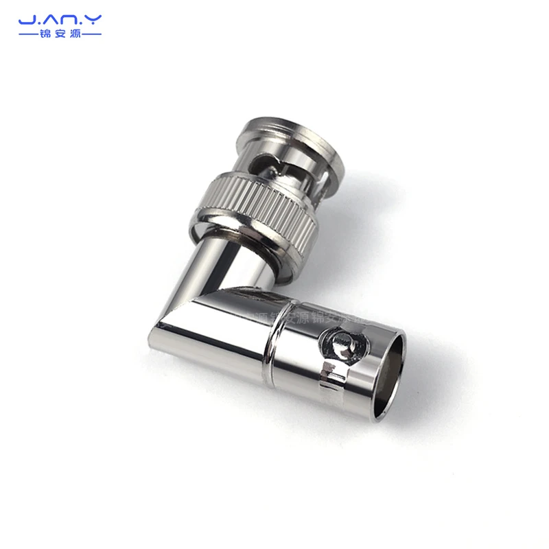 BNC revolution BNC female Q9 male to female L-type right angle adapter 90 degree elbow SDI RF connector