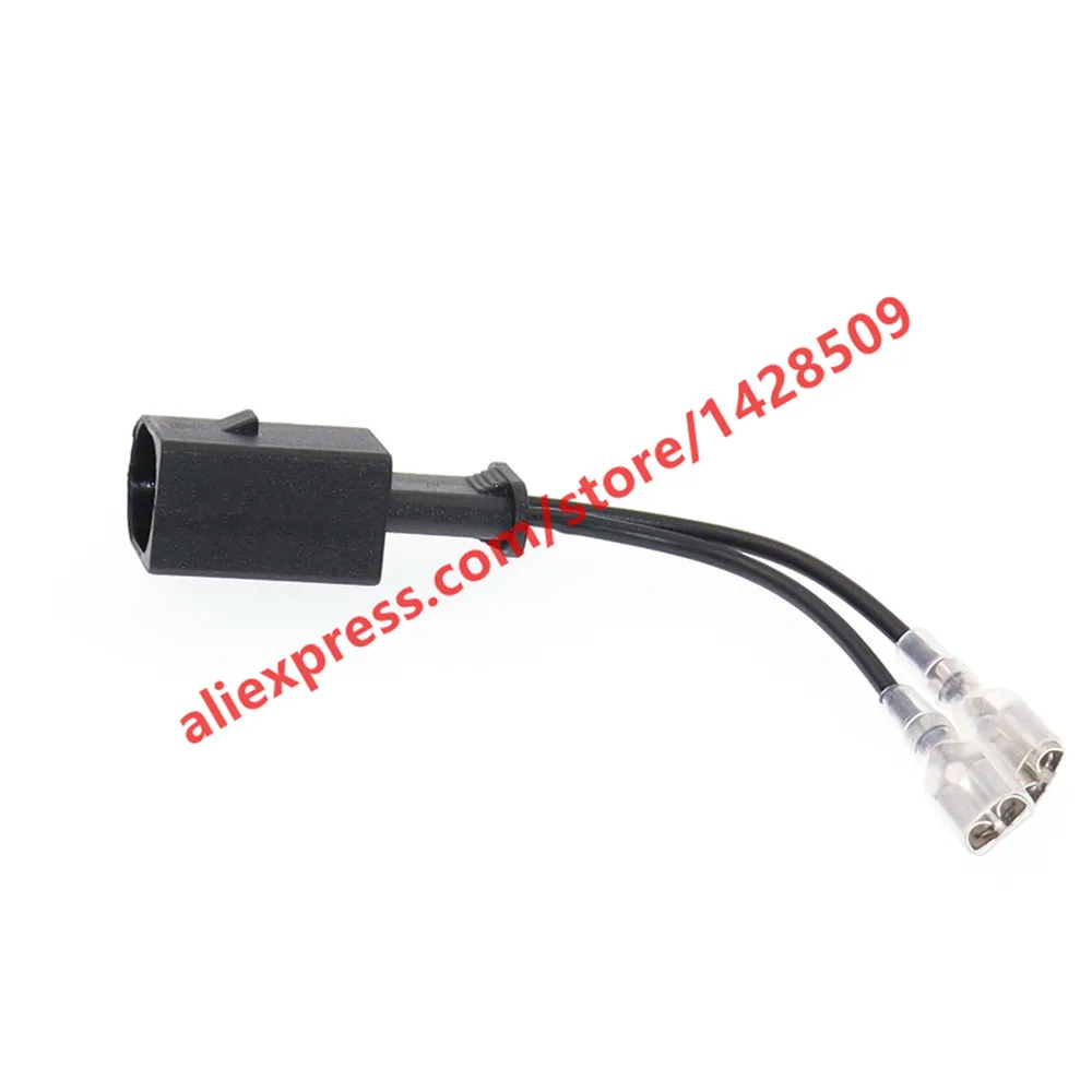 1 Set 2 Pin Automobile Horn Wiring Harness Plug For VW Auto Speaker Adapter Conversion Socket Accessories