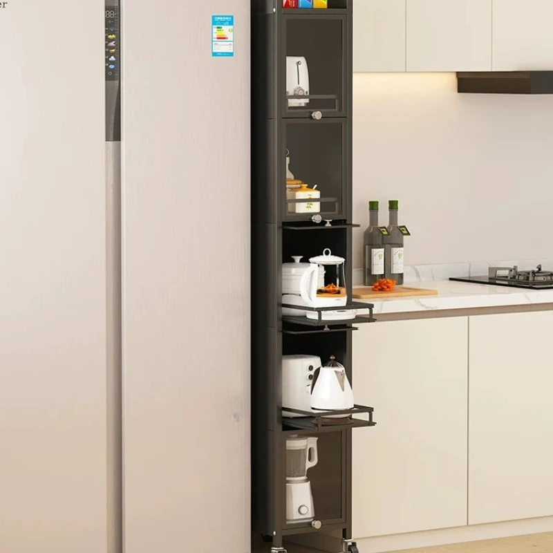 Kitchen crevice storage cabinet drawer-style 20/25/30cm wide storage rack next to the refrigerator