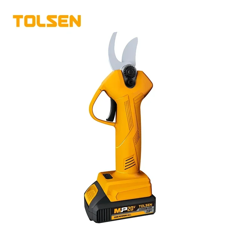 TOLSEN 87380 Industrial Brushless Gardening Shears Li-ion Cordless Pruning Shear