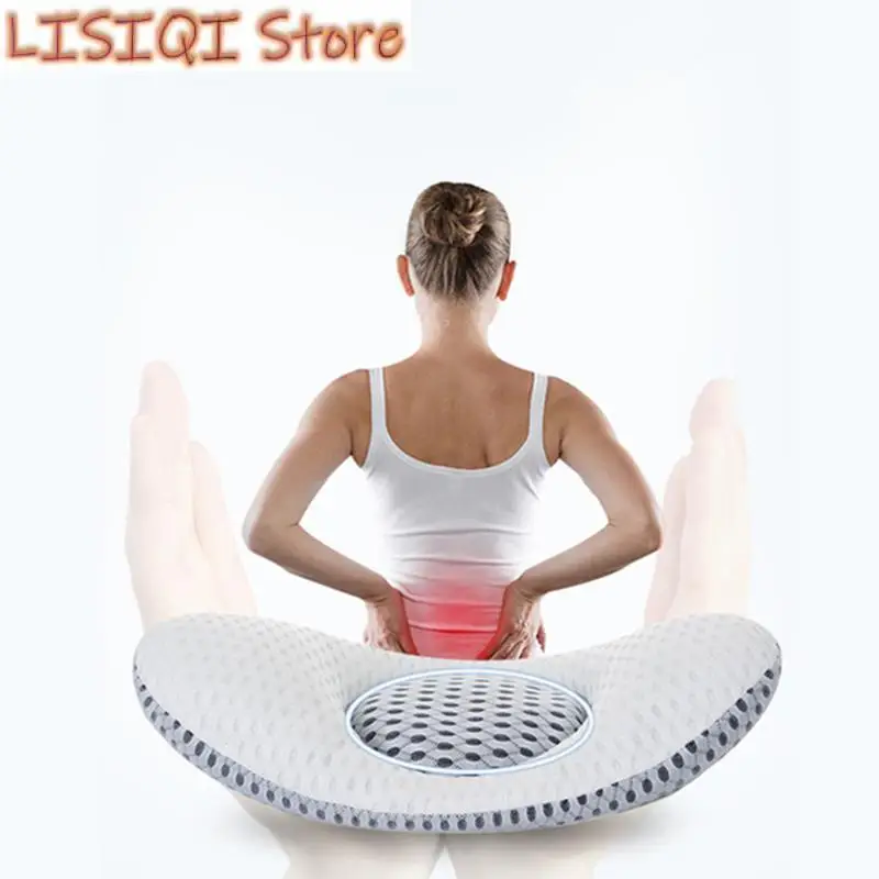 

New Waist Pillow Lumbar Disc Herniation Support Pillow Lumbar Cushion Support Waist Cushion for Pregnant Women's Back Relaxation