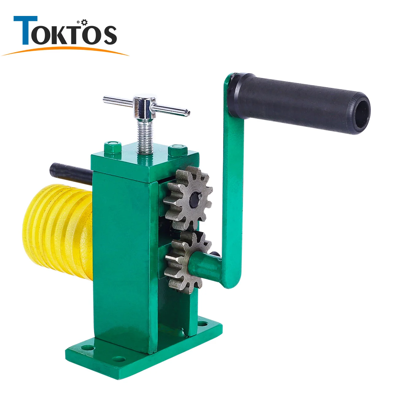 ماكينة ثني الأساور والخاتم من توكتو، أدوات صنع المجوهرات، مطحنة يدوية، أداة تشكيل كرنك اليد، ذهبي وفضي #1