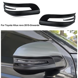 1 pair Side Door Mirror Cover Indicator Signal Rearview Trim For Toyota Hilux Revo 2015-Onwards Exterior Car Styling Accessories