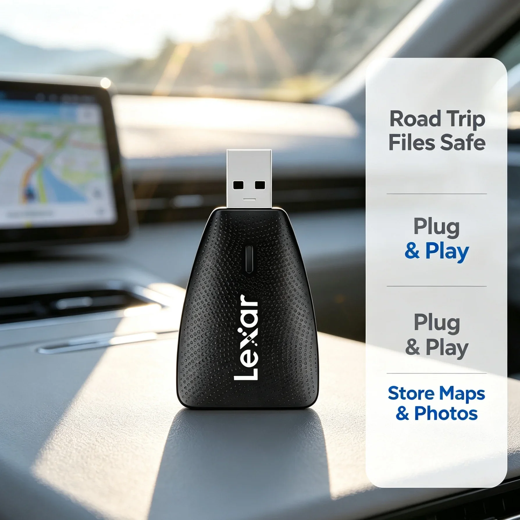 Lexar USB 3.1 SD Card Reader for Home Server NAS Archive Micro SD TF Adapter High Speed Bulk Data Transfer Computer Workstation