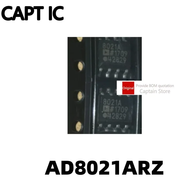 5PCS AD8021 AD8021AR AD8021ARZ high-speed amplifier chip SOP8 packaging