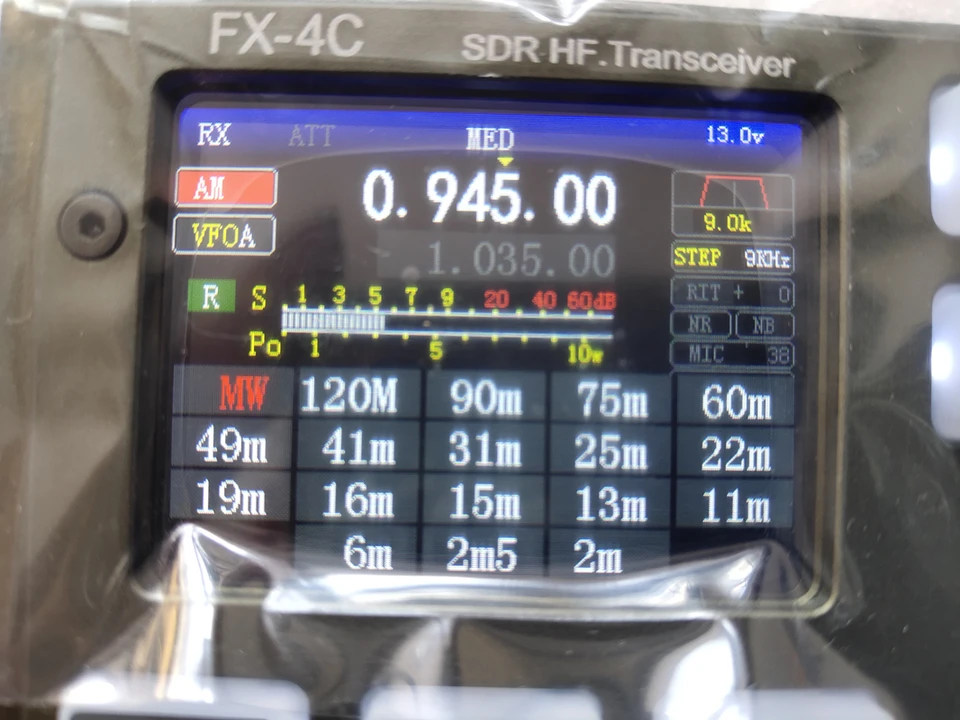 FX-4C HF 3.5M-29MHz QRP 10W プロテクケース付き Sbd4be96824304c19b37891cffce58