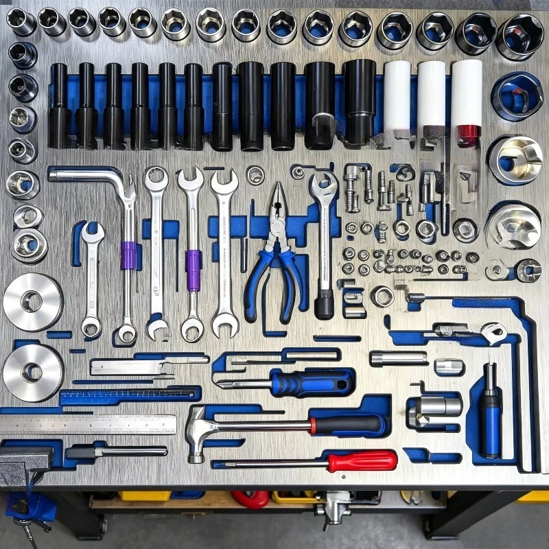 Outdoor Vehicle Service Tool OEM 488-Piece Multifunctional Auto Repair Combination Gear Case Daily Auto Check Fix
