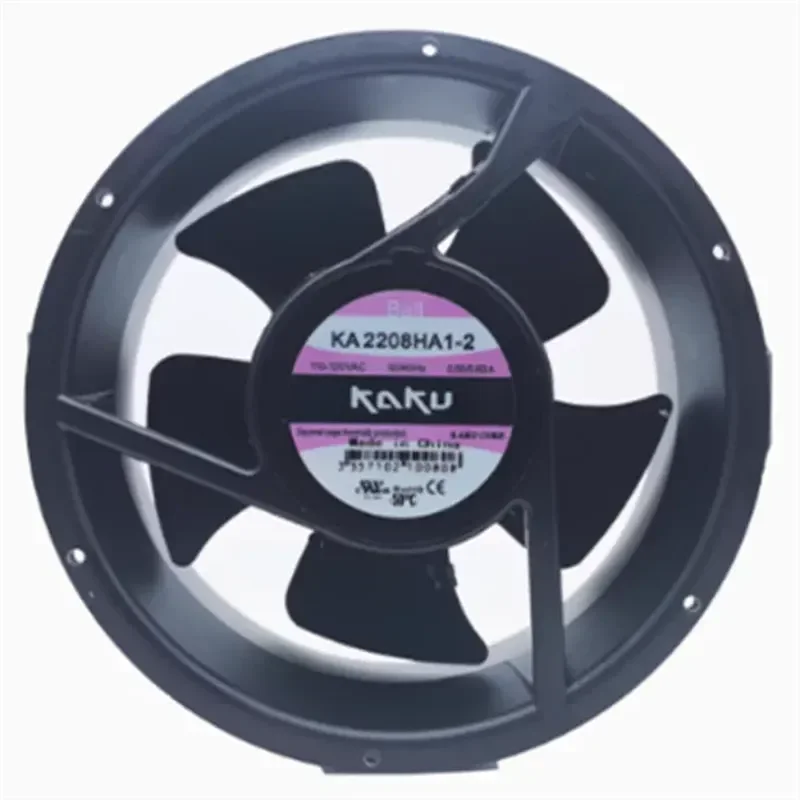 For New original clamped KAKU KA2208HA1-2 110V 0.50A ball shaft all-metal axial flow fan