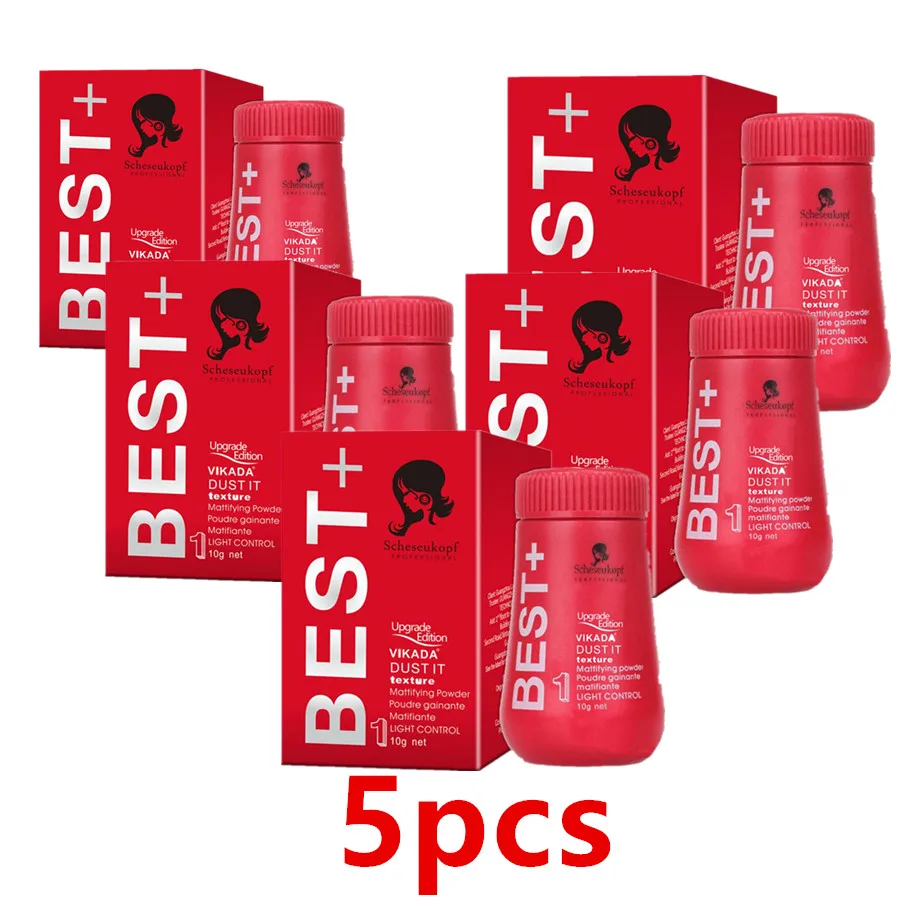 5pc Fluffy Hair Powder Absorb Grease Clean Hair Increase Hair Volume Mattifying Hair Powder Finalize Hair Care Styling Product