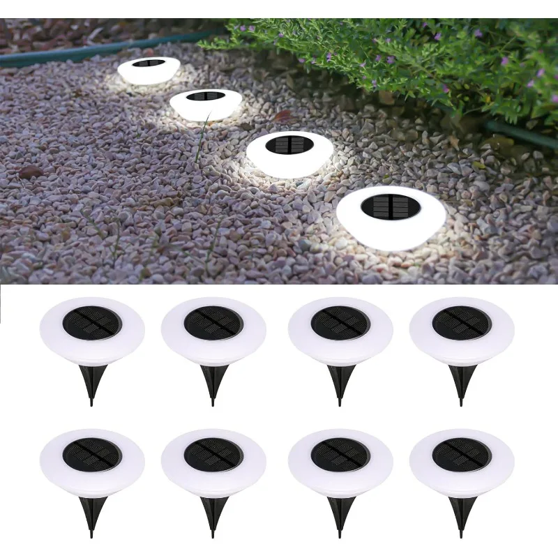 1/4Pcs Led Solar Gr… - image