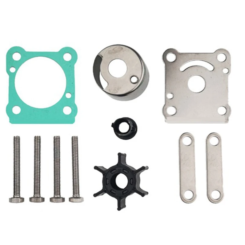 6G1-W0078-A1 Water Pump Impeller Repair Kit For Yamaha Outboards 6HP 8 HP 6G1-W0078-00 6G1-W0078-01 6N0-W0078-A0