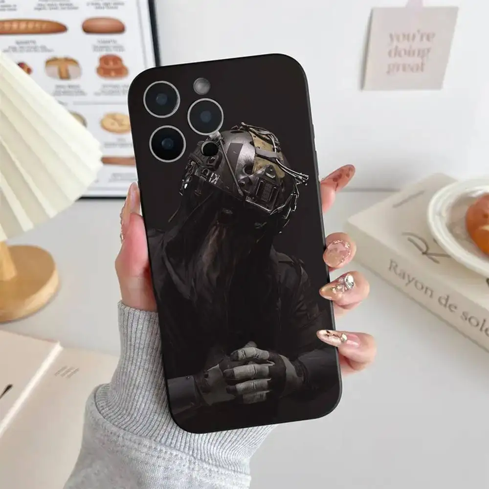 1 قطعة C-COD نداء D-Duty Ghost جراب هاتف سيليكون لينة آيفون 17 الهواء 16 15 14 13 12 11 زائد برو ماكس زائد #3