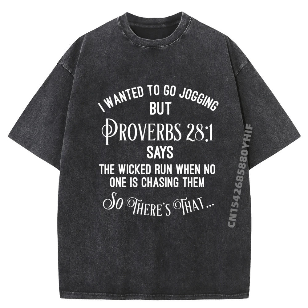 

Funny Religious Running Shirt Graphic T Shirts Cheap Outdoor Oversized Washed T-shirt Mens Printed Design Clothes