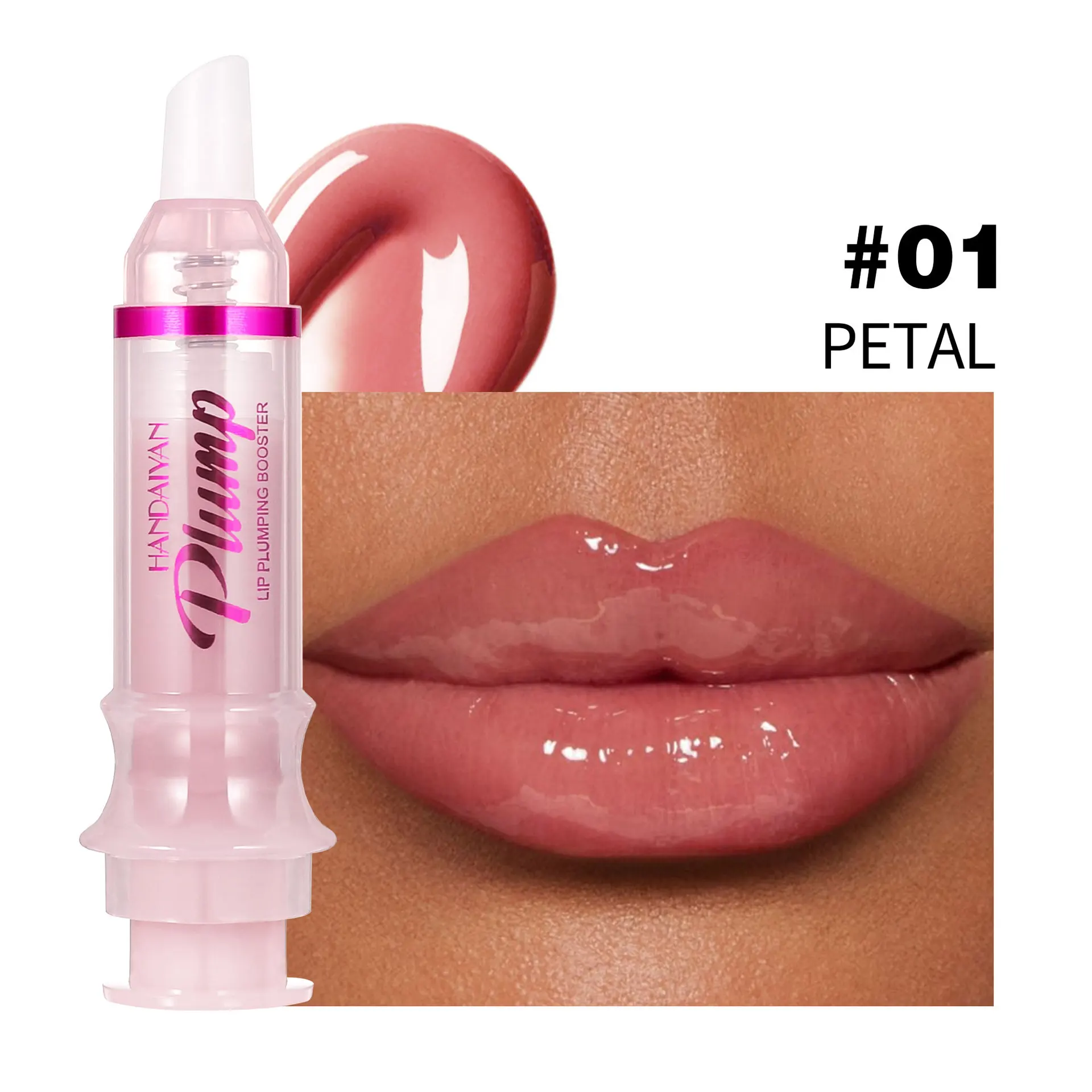 Lip Plumping Lip Balm nourishing moisturizing easy color syringe moisturizing doe lips