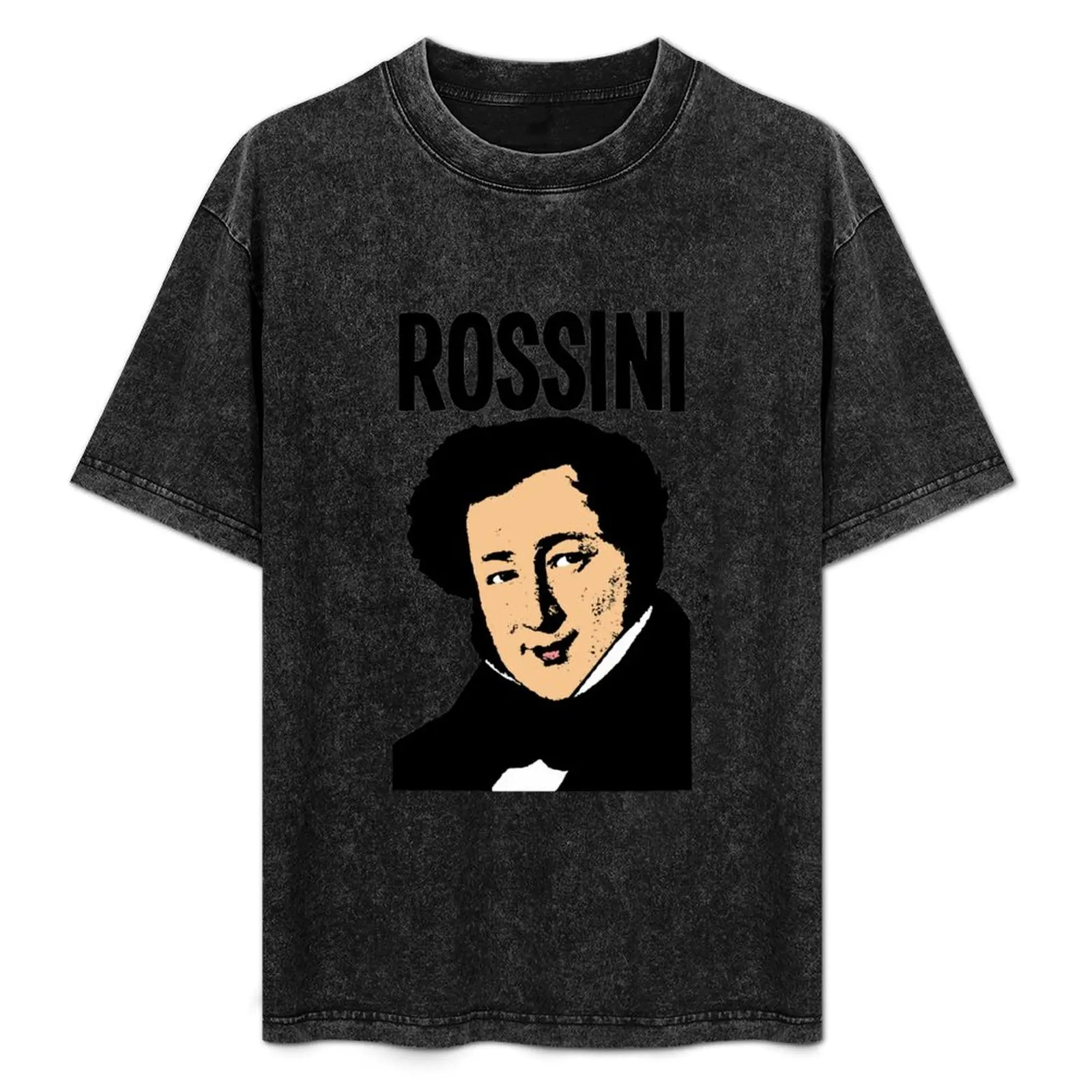 

Gioacchino Rossini Classic T-Shirt blue archive boys animal print mens vintage t shirts