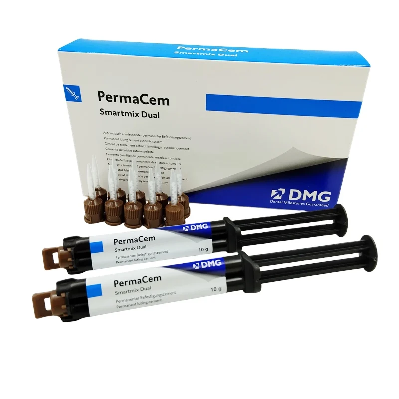 Dental Double Curing Resin 10g/pc Composite Bonding Agent Resin Oral High Inlay Crown Bridge Pile Core Bonding Resin Materials