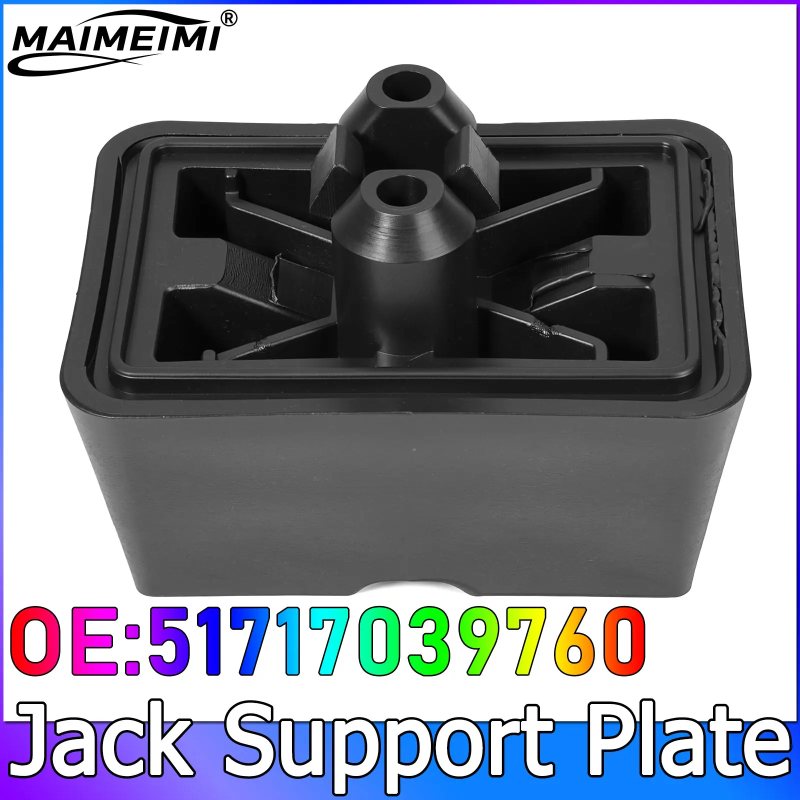 1pc Lift Jacking Point Support Plug Plate Block Jack Pad for BMW 6 7 Series Mini R50 R53 R55 R56 R57 R58 R59 51717039760