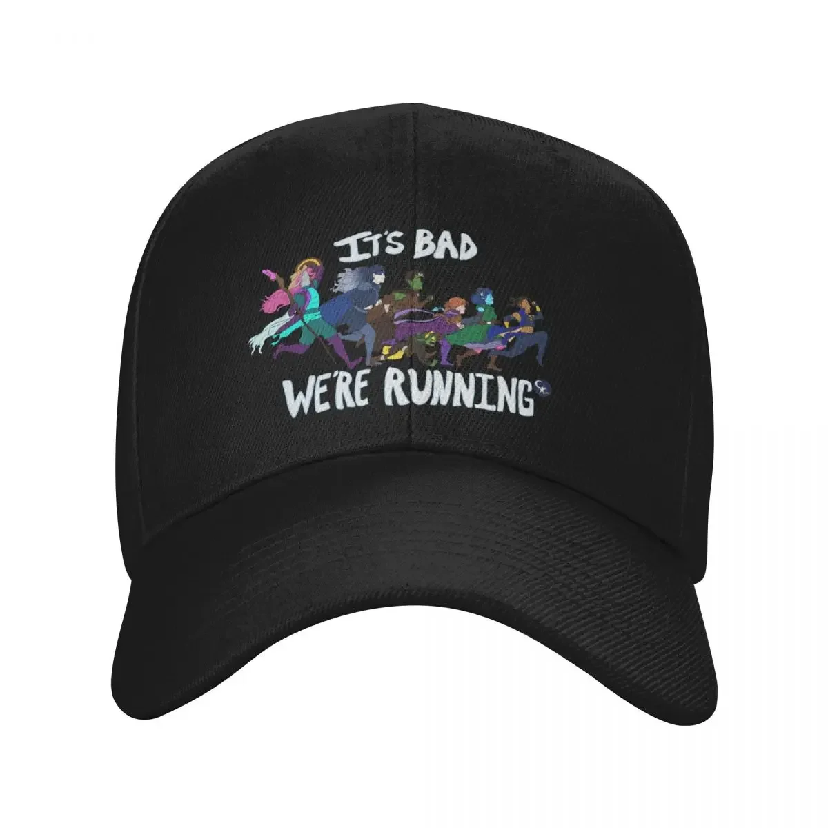 

It's Bad, We're Running Baseball Cap Beach Brand Man cap |-F-| Golf Cap Woman Hats Men's