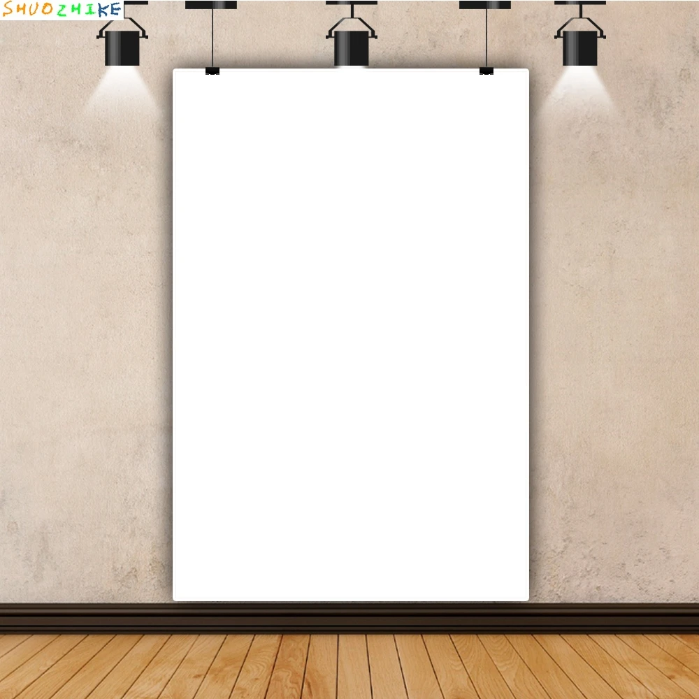 White Vinyl Fabric Photography Backdrop Portrait Art Product Video Youtube Live Photocall Prop DIY Solid Photo Studio Background