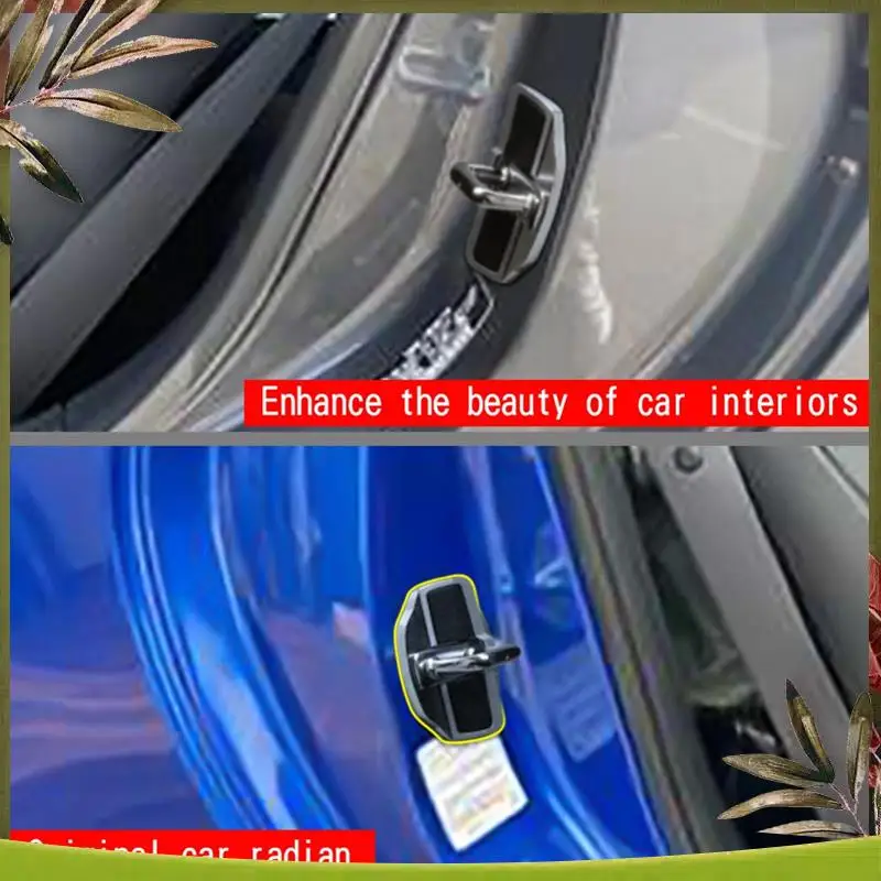 

AB98-4 Set Door Lock Protector Latches Cover For Subaru All Series BRZ XV Forester Legacy Outback WRX