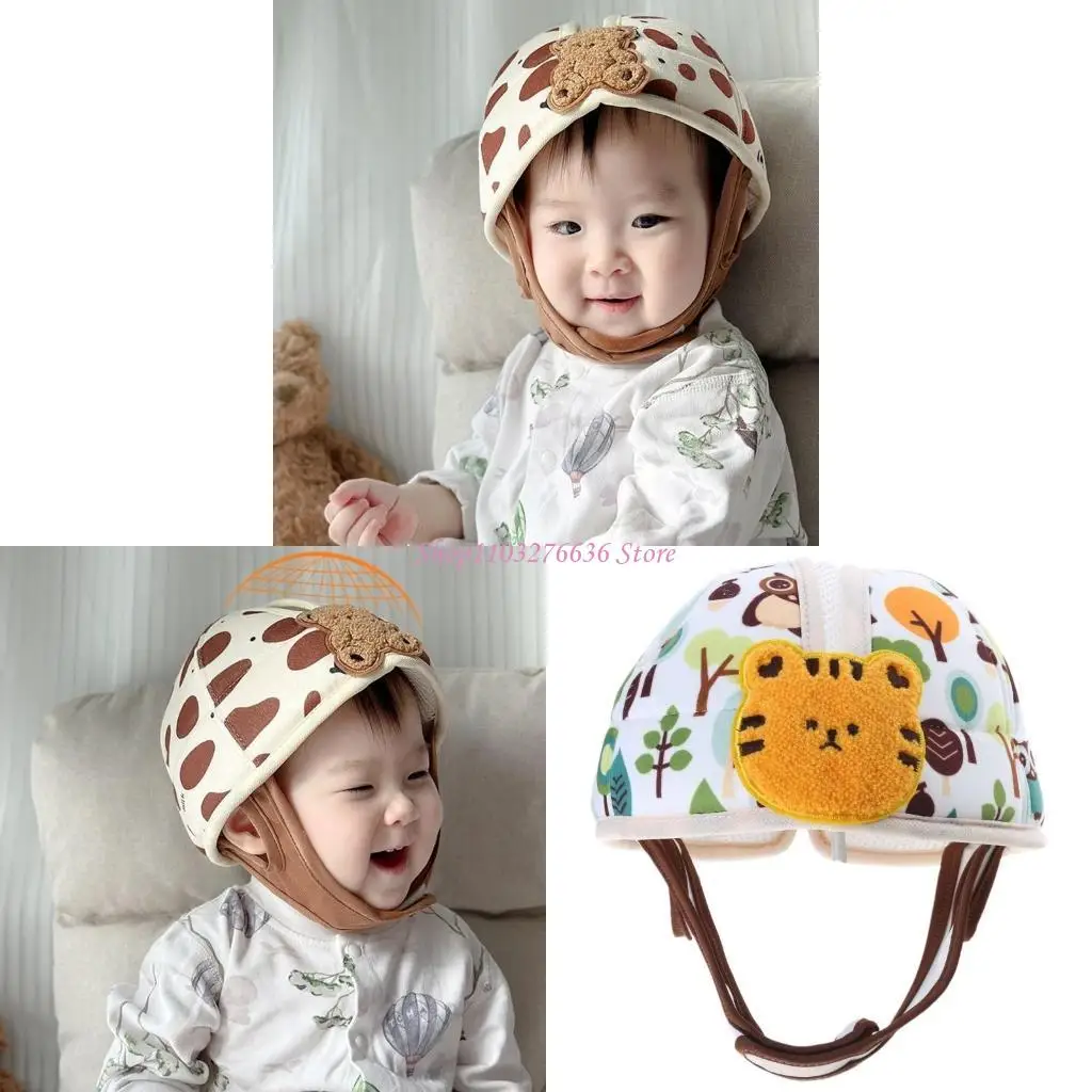 

R6FD младенца против осенней шляпы для ребенка, обучающегося ходить легкие и удобные защиты головы малыша