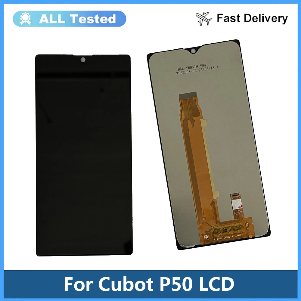 

Original 6.2 Inches Replacement Parts For Cubot P50 LCD Display +Touch Screen Digitizer Assembly cubot p50 display sensor lcd