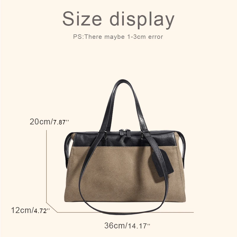 Custom Initials Boston Pillow Bags For Women Luxury Designer Handbag Purses 2025 New In With Canvas Top Handle Underarm Shoulder