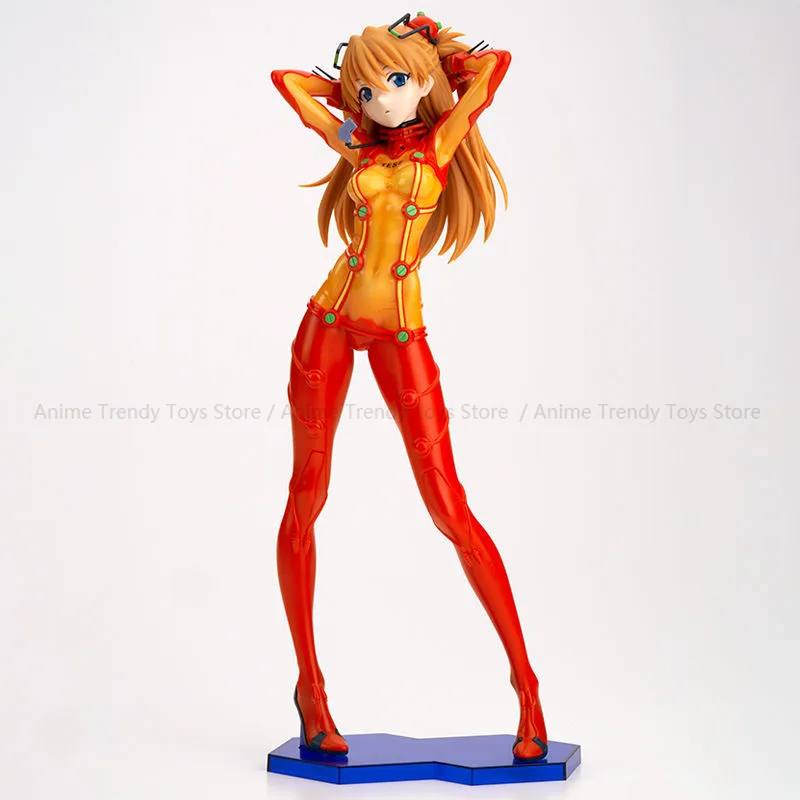 In Stock Anime Evangelion Shin Gekijouban Ha Souryu Asuka Langley Alter Battle Suit Standing Model Toy Gift Action Figure