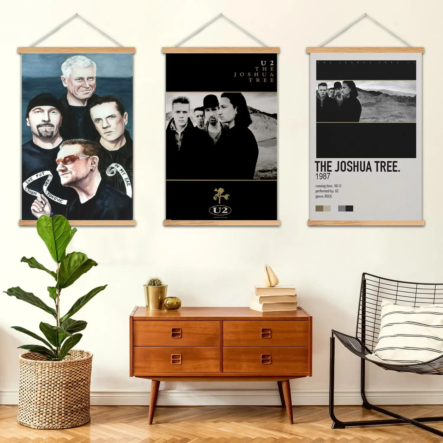 U2 Band Framed Wall…