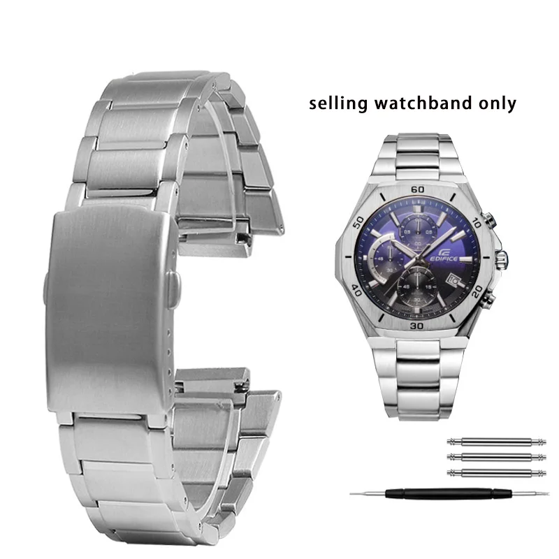 Stainless steel bracelet for Casio 5579 watch band EFB-680 wristband Ocean Heart edifice series watch chain accessorie strap