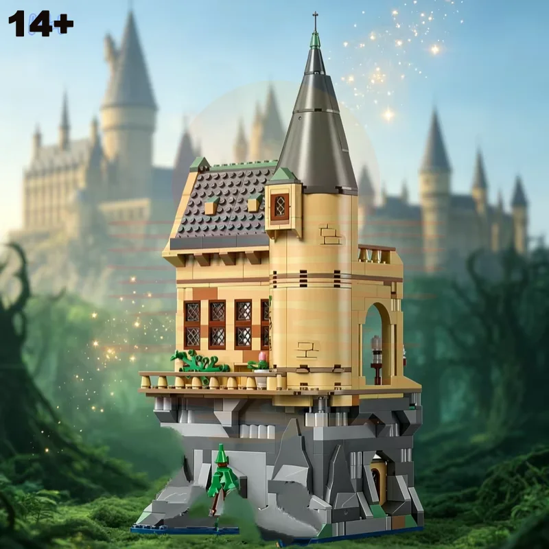 Hottest 907pcs Magical Theme Hospital Wing Castle Building Blocks Assembly For Birthday Party Gifts view 5