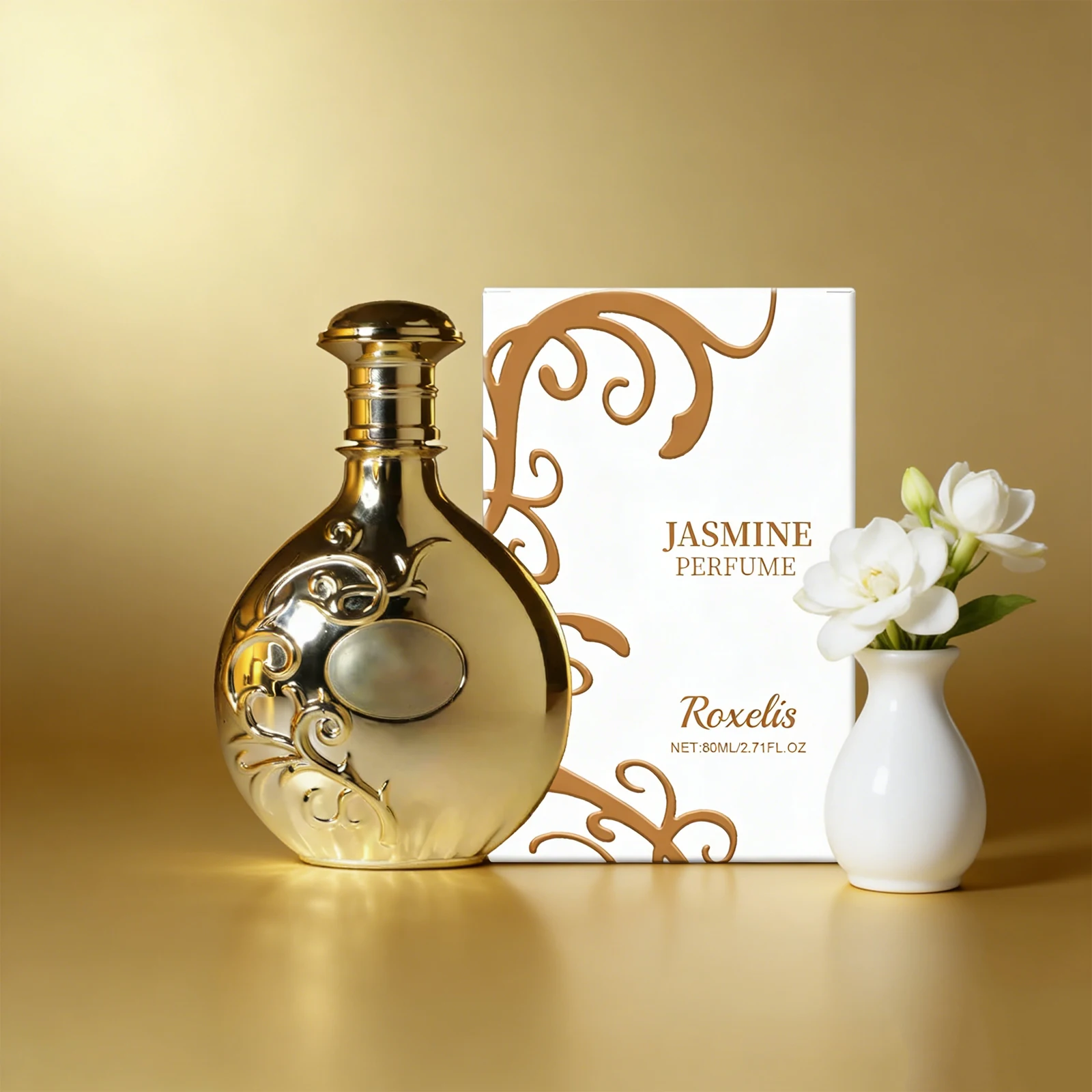 

Парфюмерная вода Roxelis 50 мл с ароматом жасмина для женщин: свежий, натуральный жасминовый аромат, подчеркивающий элегантность, идеально подходит для свиданий.