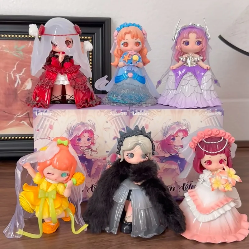 

New Sale Genuine Ziyuli V6 My Wedding Series Blind Box Surprise Kawaii Collection Desktop Ornament Fashion Trend Toys Xmas Gifts