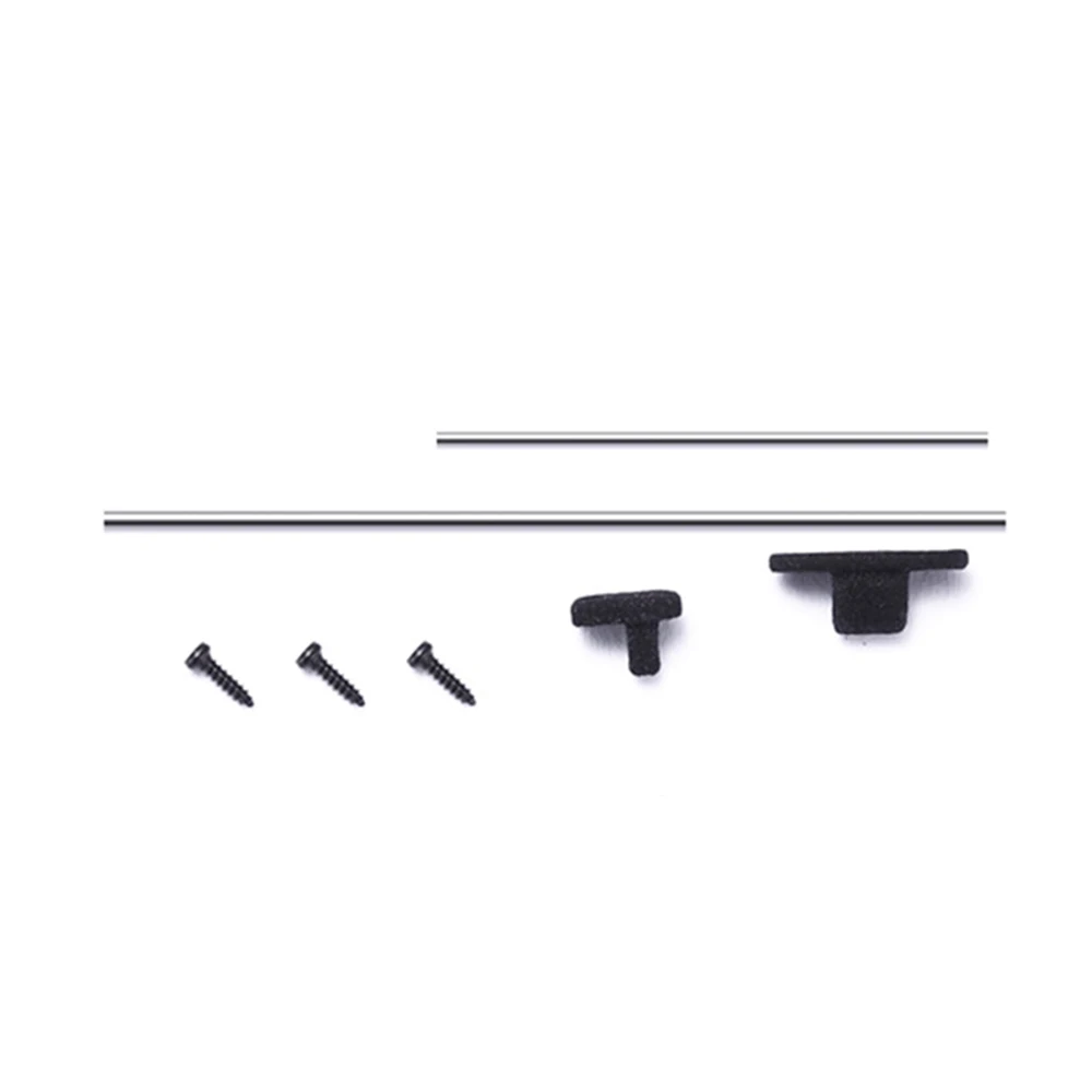 GOOD~for WPL D12 1/10 RC Truck Car Upgrade Parts Metal Long & Short Decoration Antenna Accessories