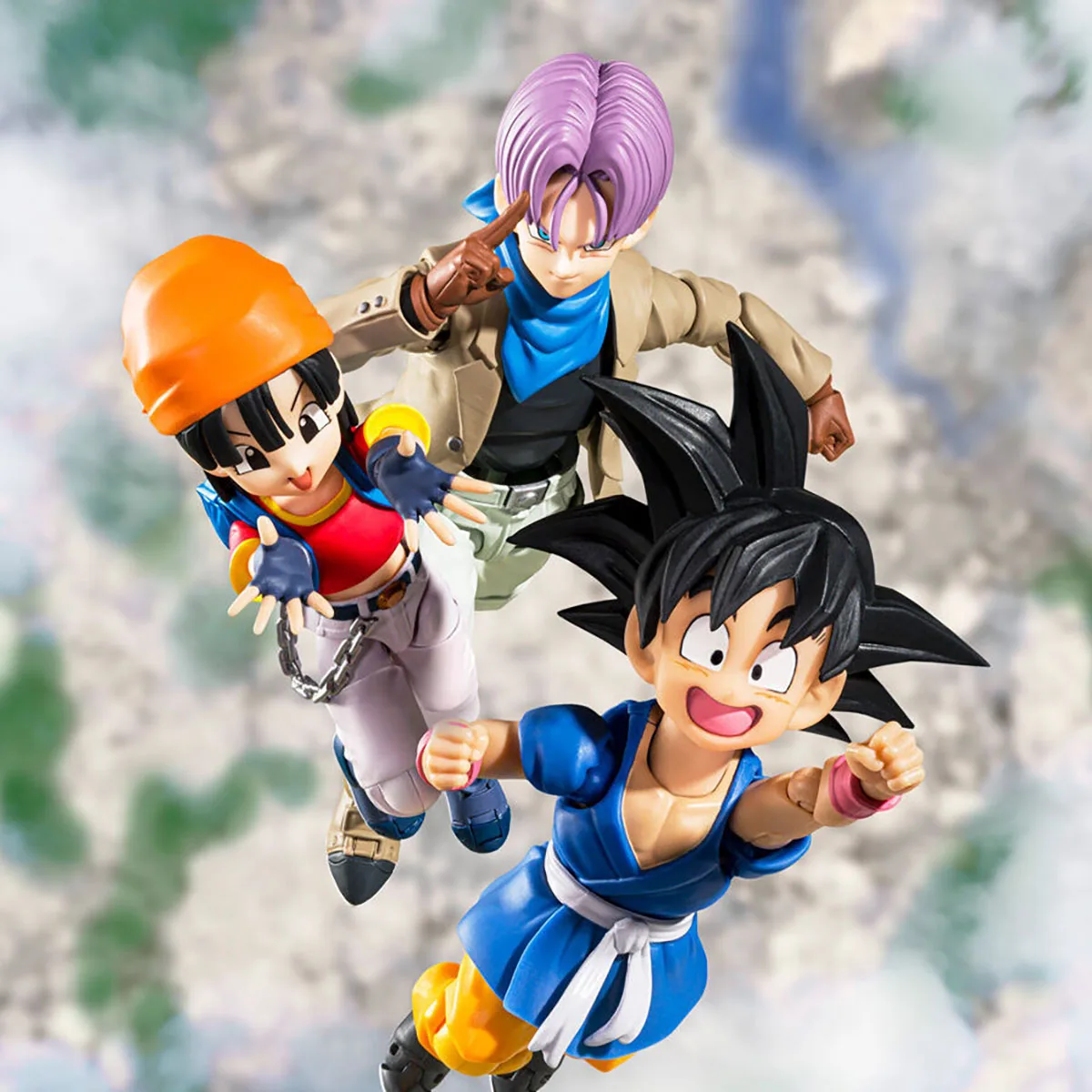 100% oryginał w magazynie Bandai Spirits S.H.Figuarts Dragon Ball GT Trunks Anime rysunek kolekcja figurek seria modeli zabawek