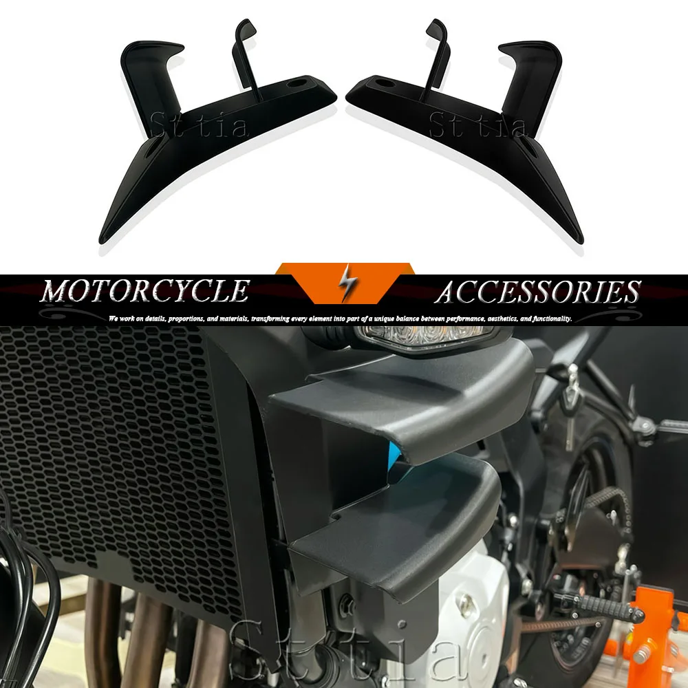 

New Fit For CFMOTO 675NK Side Wing Side Spoiler Frontal Spoilers For CFMOTO 675 NK 2024-2026 Front Spoiler Lower Spoiler Flank
