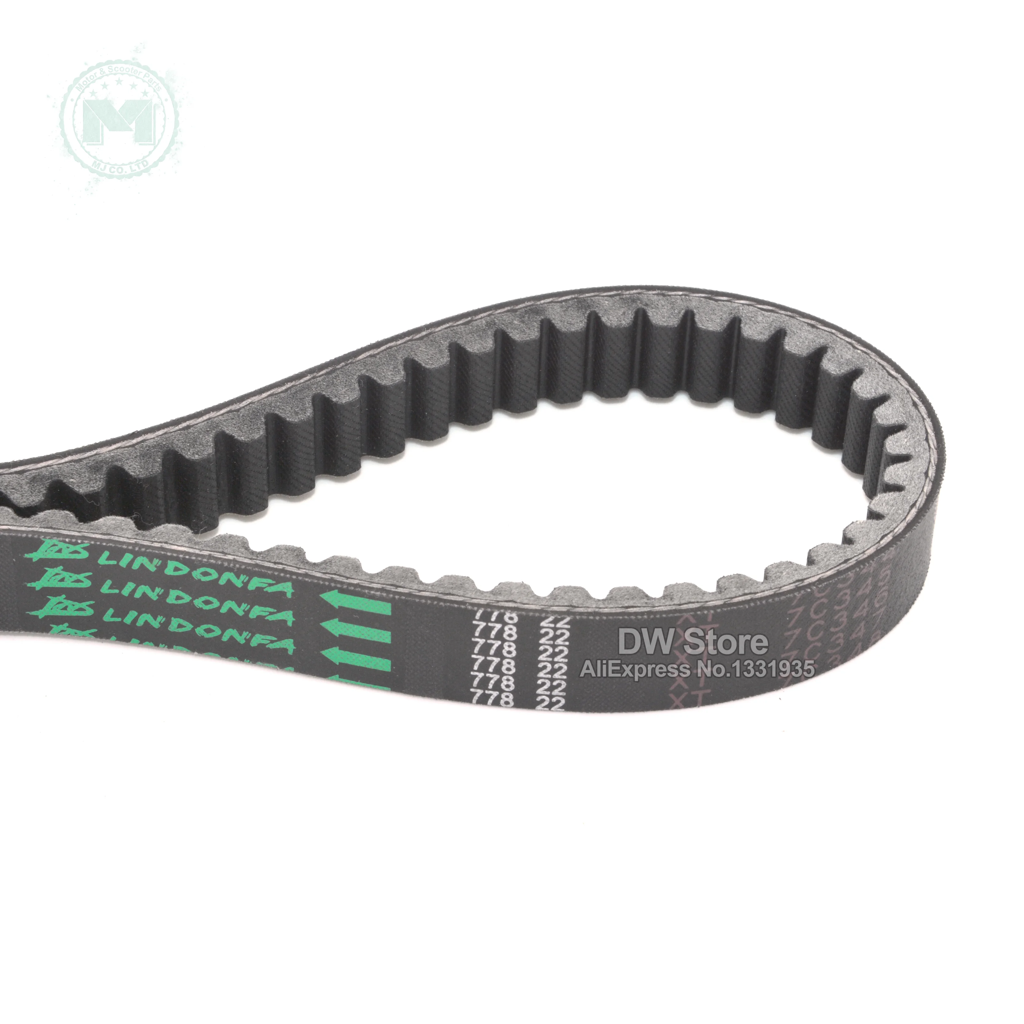 DW 778 22 Scooter Moped ATV CVT Fiber Drive Belt For Dingo T150 22x778 778*22