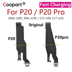 Coopart USB Charger Dock Connector Port Charging Board Flex Cable For Huawei P20 Pro EML-L09C EML-L29C CLT-L09 CLT-L29