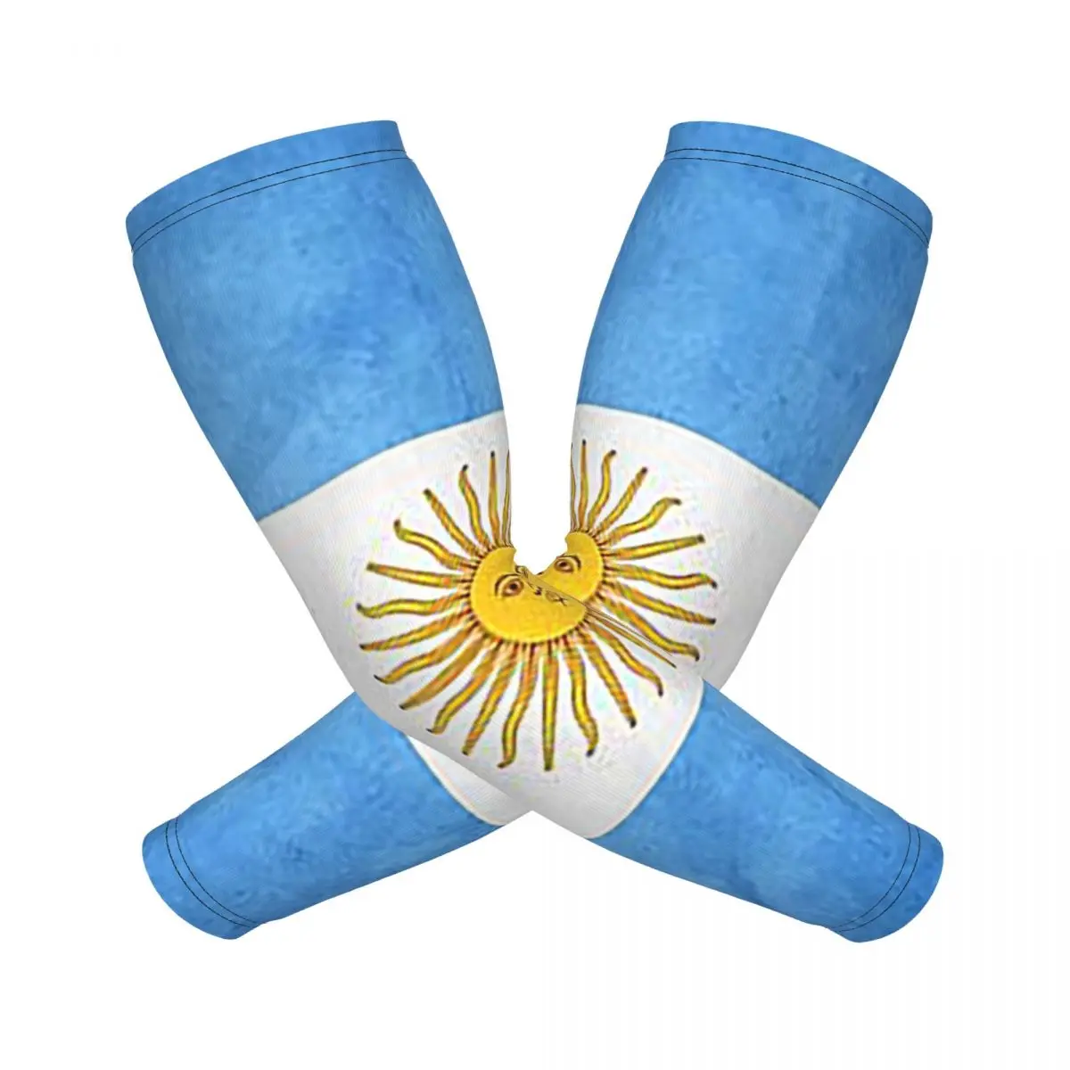 

Аргентина Аргентинский флаг Национальный флаг Аргентины Рукава Мужчины Женщины Защита от солнца УФ-лучей Татуировка Прикрытие Спорт Велоспорт