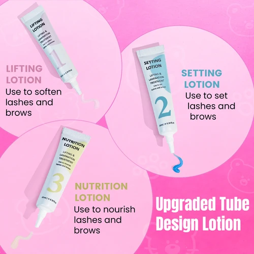 Imagen 2 del producto PERMANIA, nuevo Kit de levantamiento de pestañas, Kit de laminación de cejas, rizador de pestañas, Kit de permanente de pestañas, cinta de levantamiento de pestañas colorida suavizante, herramienta de maquillaje