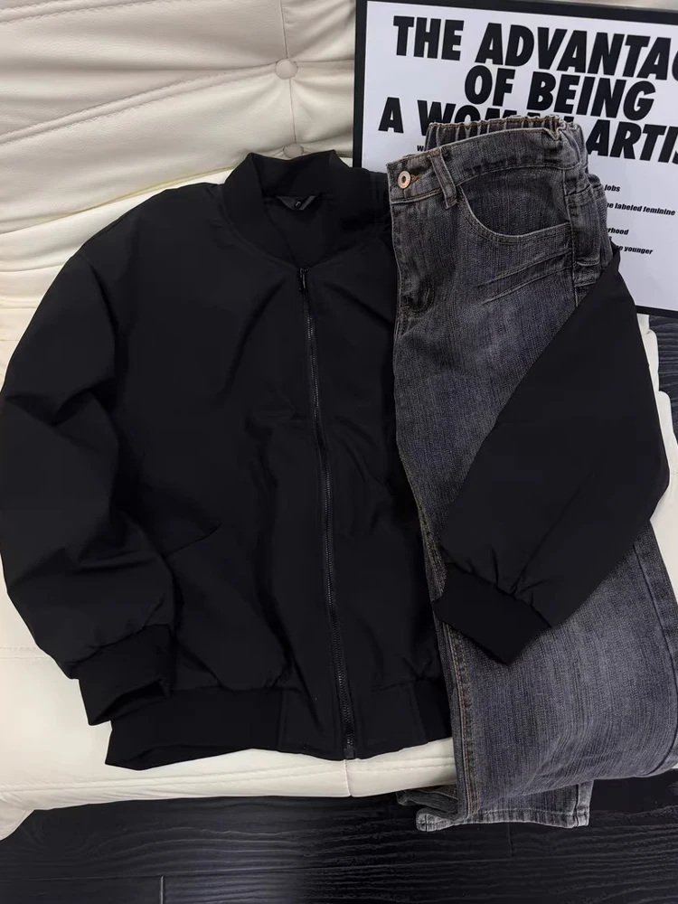 

Мужская зимняя утепленная куртка-бомбер American Style MA-1 из хлопка, для активного отдыха, морозостойкая, на молнии, длинная