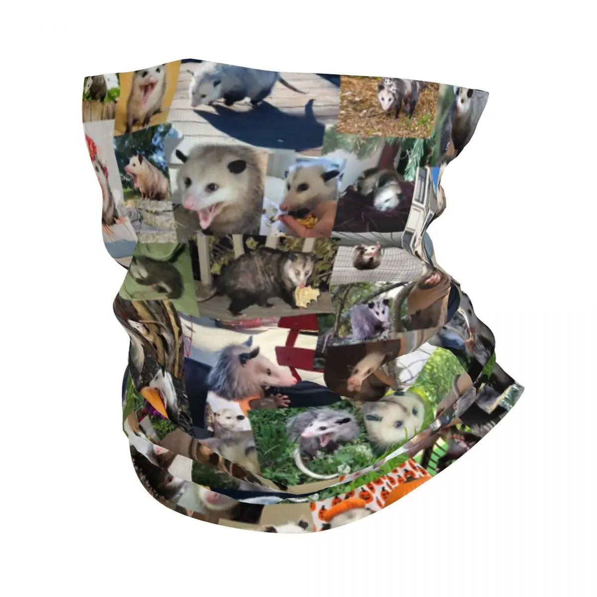 Ultimate Opossums Bandana Neck Warmer Men Women Winter Ski Hiking Scarf Gaiter Animal Pet Face Cover