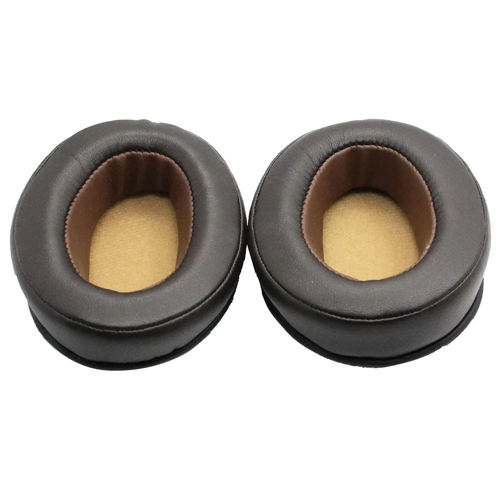1 คู่เบาะหนังฟองน้ํารูปไข่ Ear Pads Protector Earmuff อุปกรณ์เสริมสําหรับ Sennheiser Momentum 1