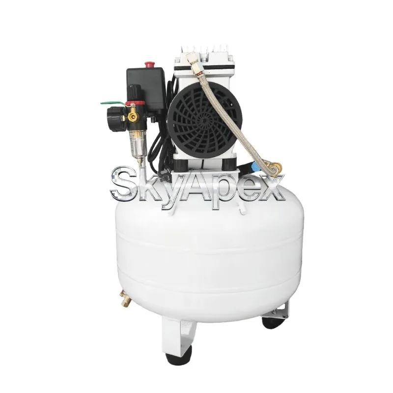 Dental Oil Free Silent Air Compressor  Portable High Pressure Inflator Beauty Medical Oral Clinic Stable Gas Supply Equipment view 5