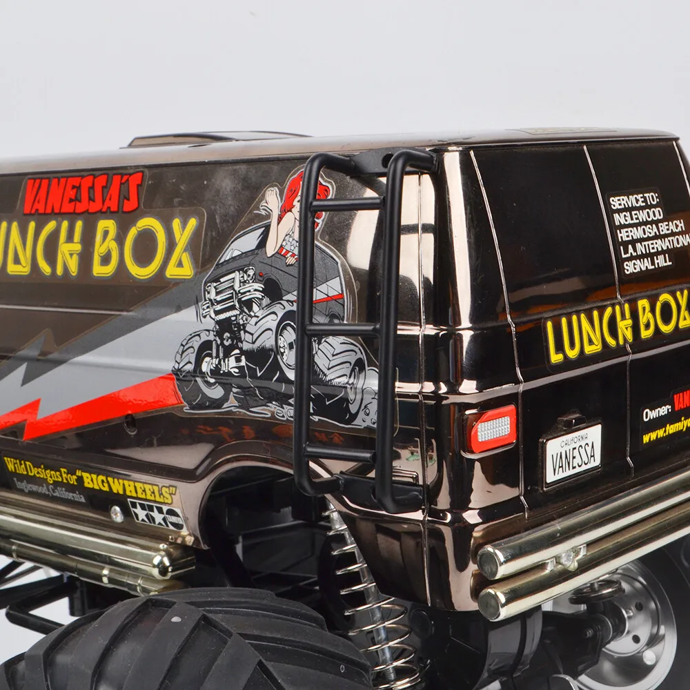 1 قطعة سلم معدني صغير للجسم متوافق مع 1/10 RC الزاحف سيارة TRX4 TRX-4 SCX10 II 90046 90047 Tamiya CW01 LunchBox #4