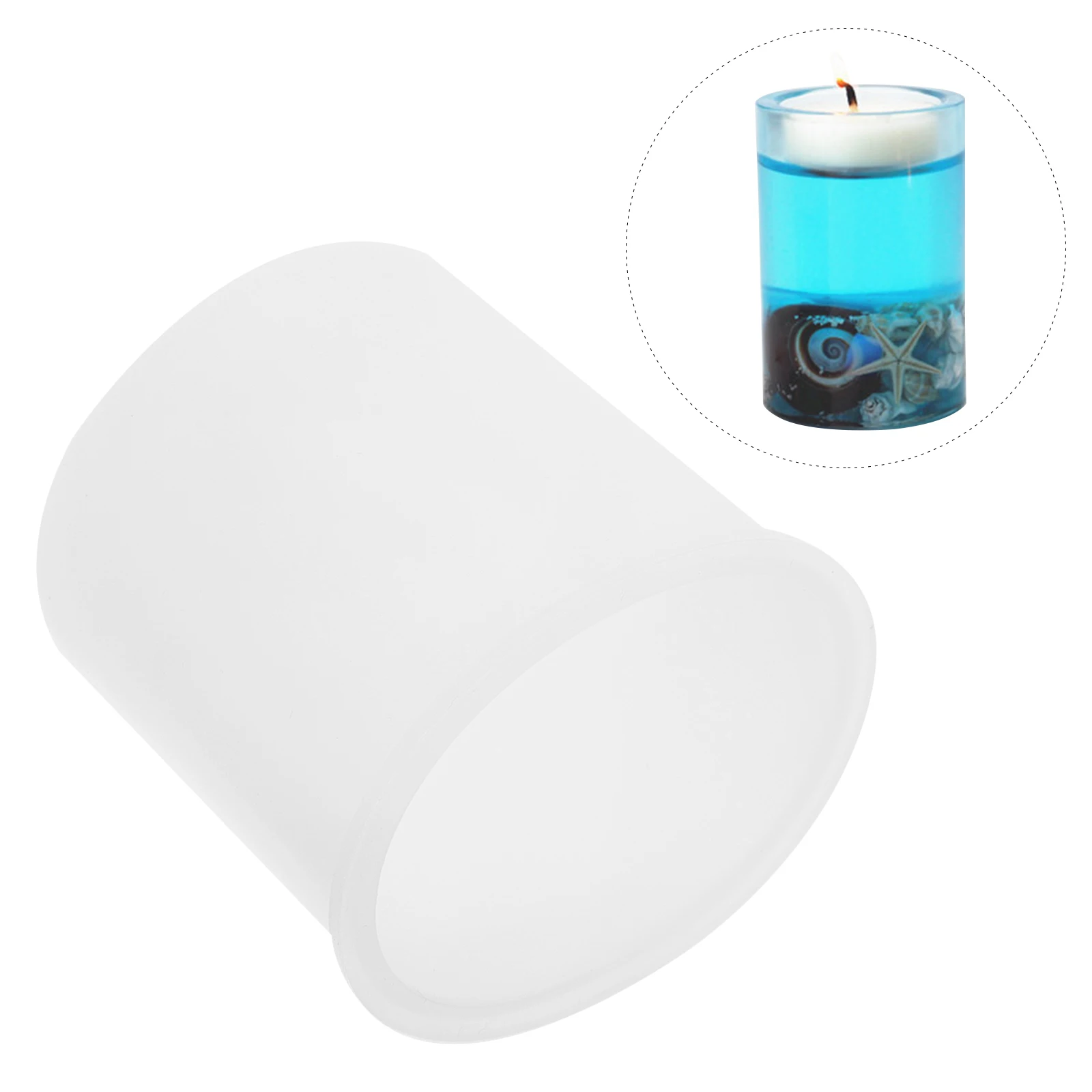 

Craft Mold Candles Molds Indoor DIY for Silicone Mould Silica Gel Candlestick Holder
