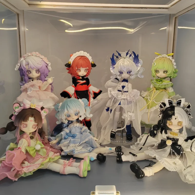 

In Stock Of Time Kikura Seasonal Healing Series 12 Points Bjd Blind Box Articulated Doll Handmade Cute Surrounding Holiday Gifts