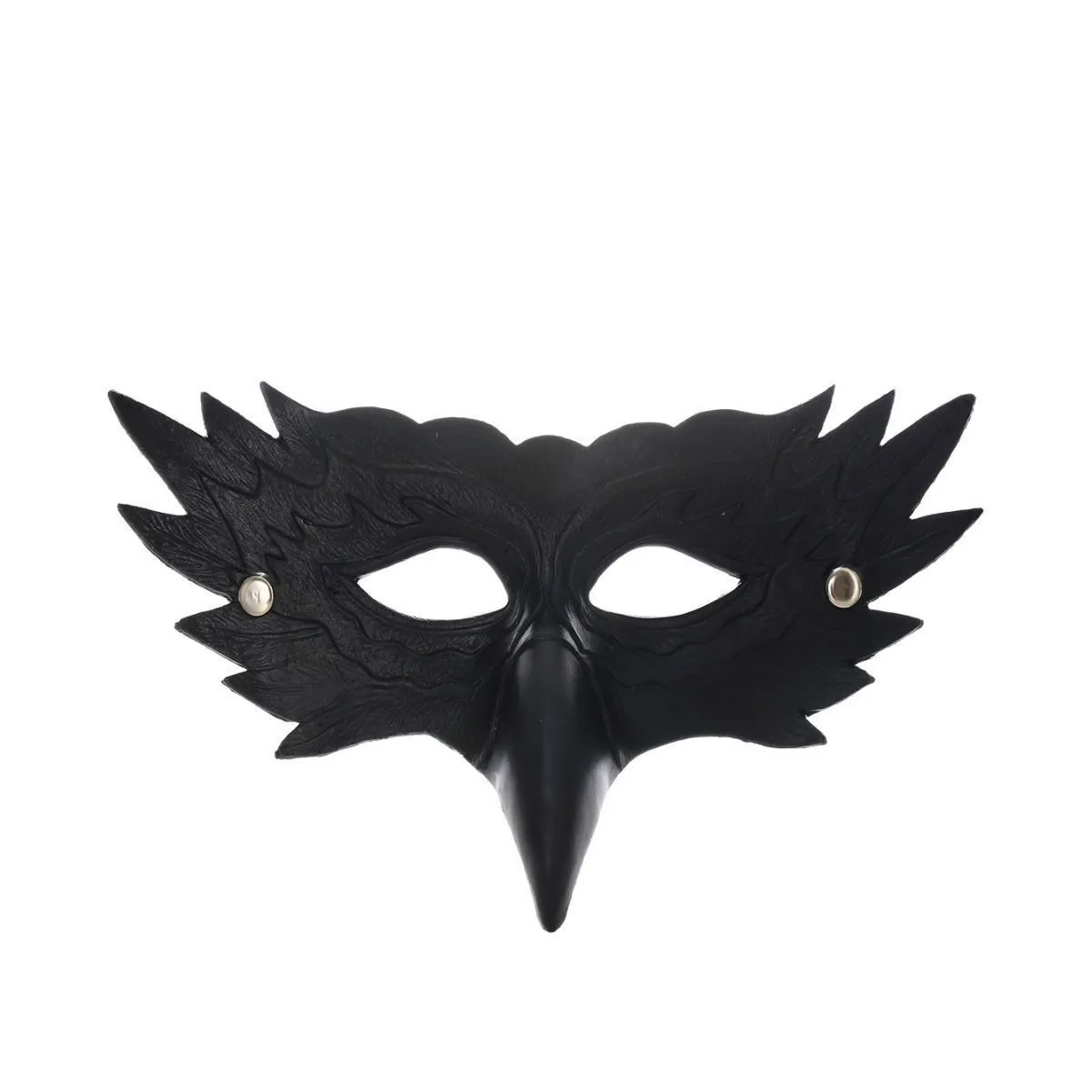 Maschera con becco d'aquila 3D animale Cosplay corvi pappagallo maschere in Pu Masquerade Halloween Carnival Party Costume puntelli